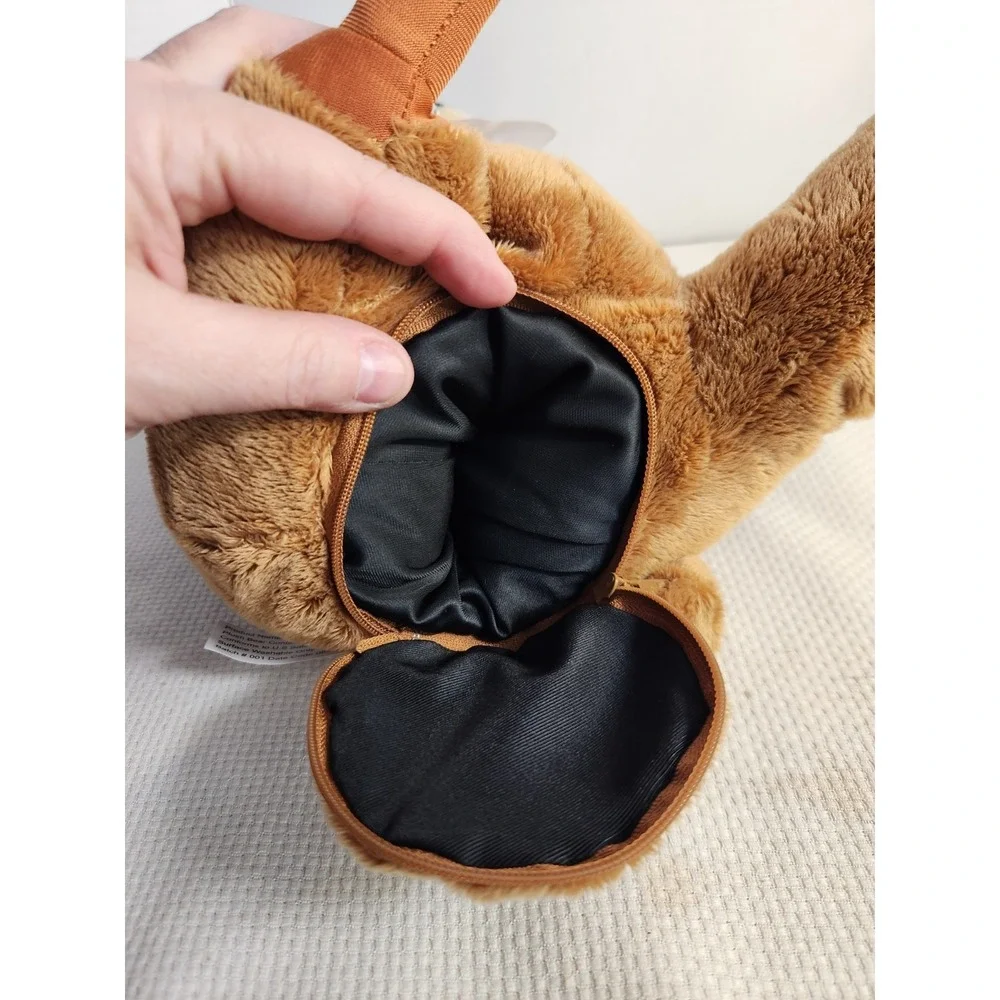 Boozy Bear Wine Bottle Holder Hider Pirate Plush Alcohol Hidden 750ml Plush Only
